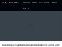 Tablet Screenshot of electromet.com